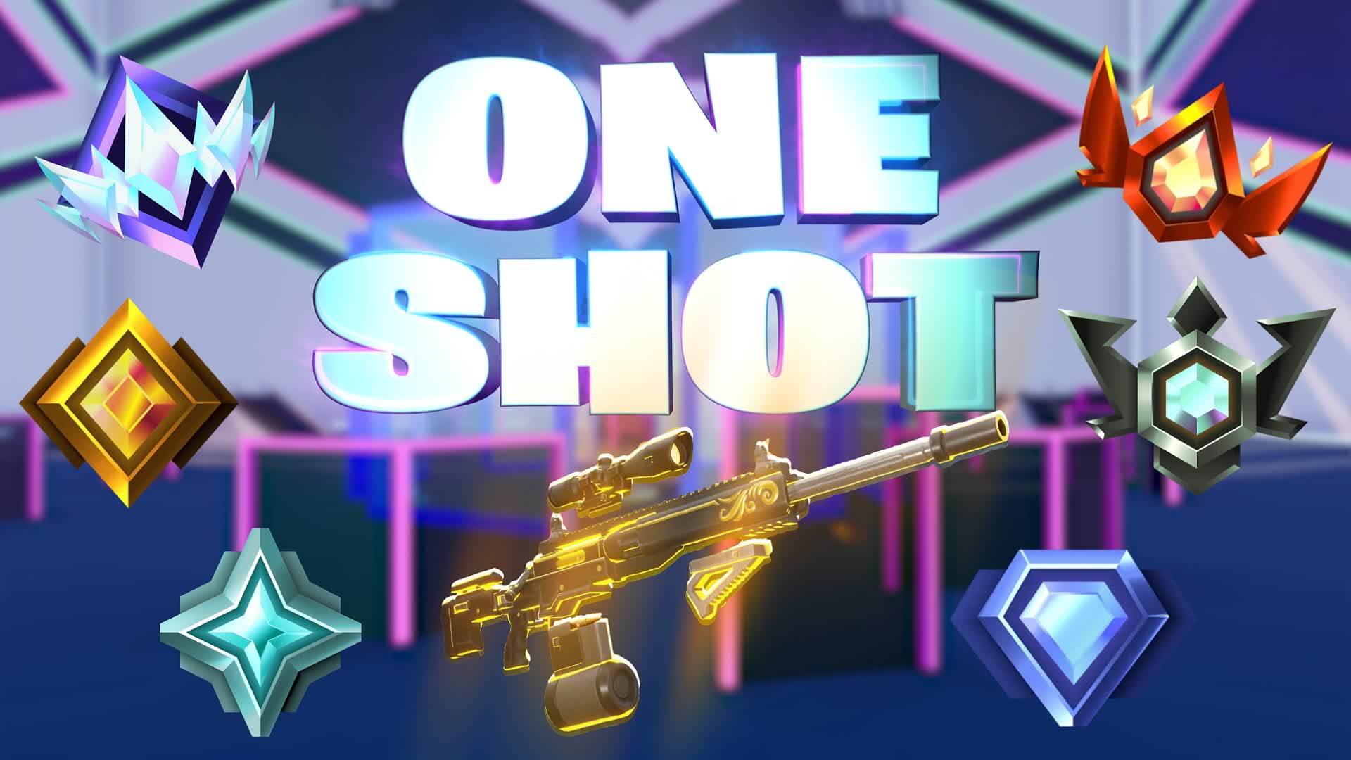 Snipers - One Shot 🎯 — Fortnite Creative map