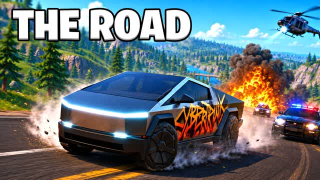 THE ZOMBIE ROAD — Fortnite Creative map