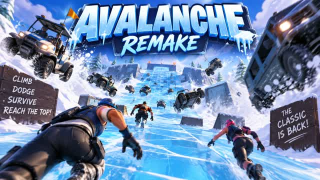 AVALANCHE 🧊 | REMAKE — Fortnite Creative map