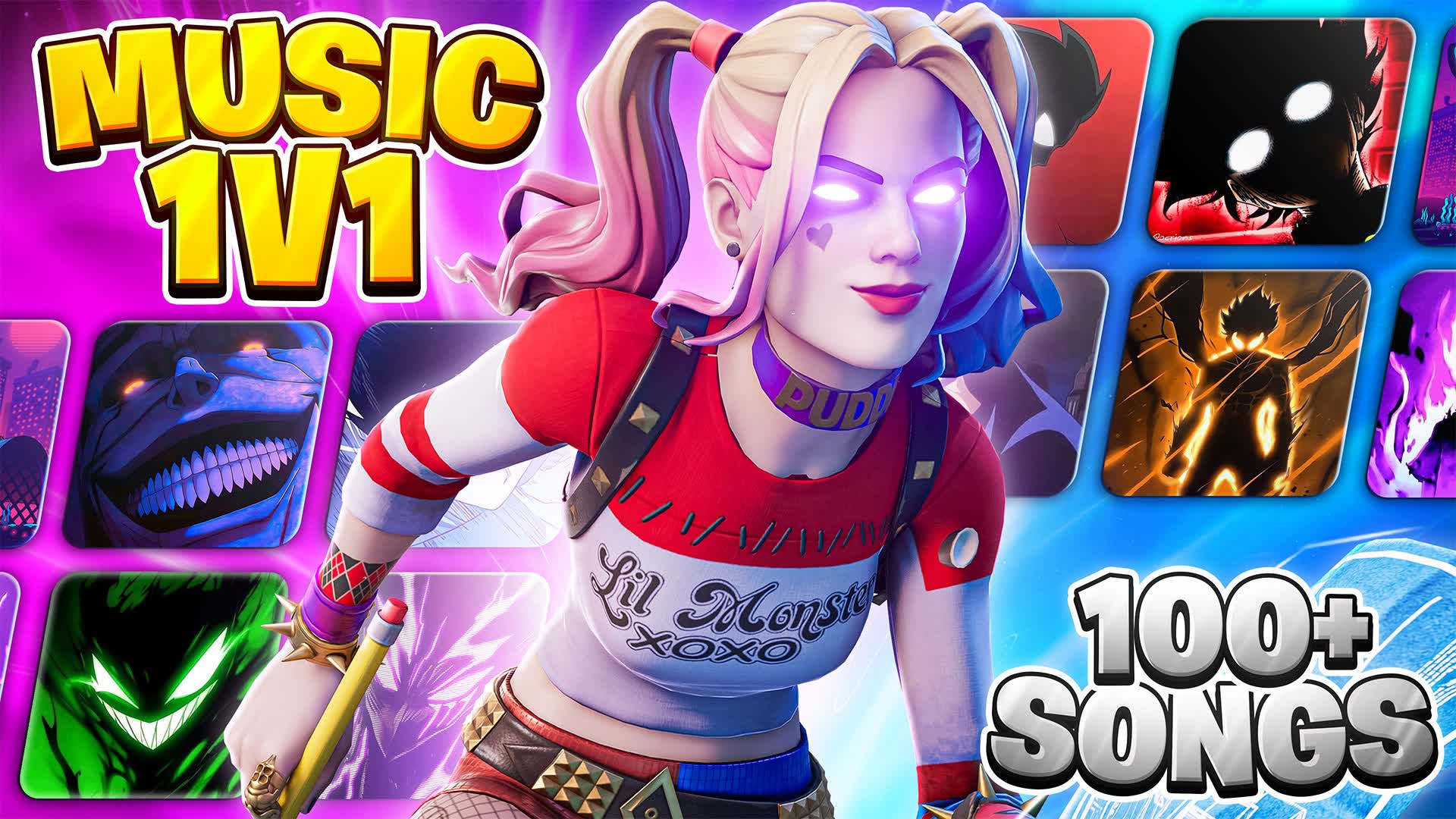 ✨1V1 MUSIC [101+ Songs] — Fortnite Creative map