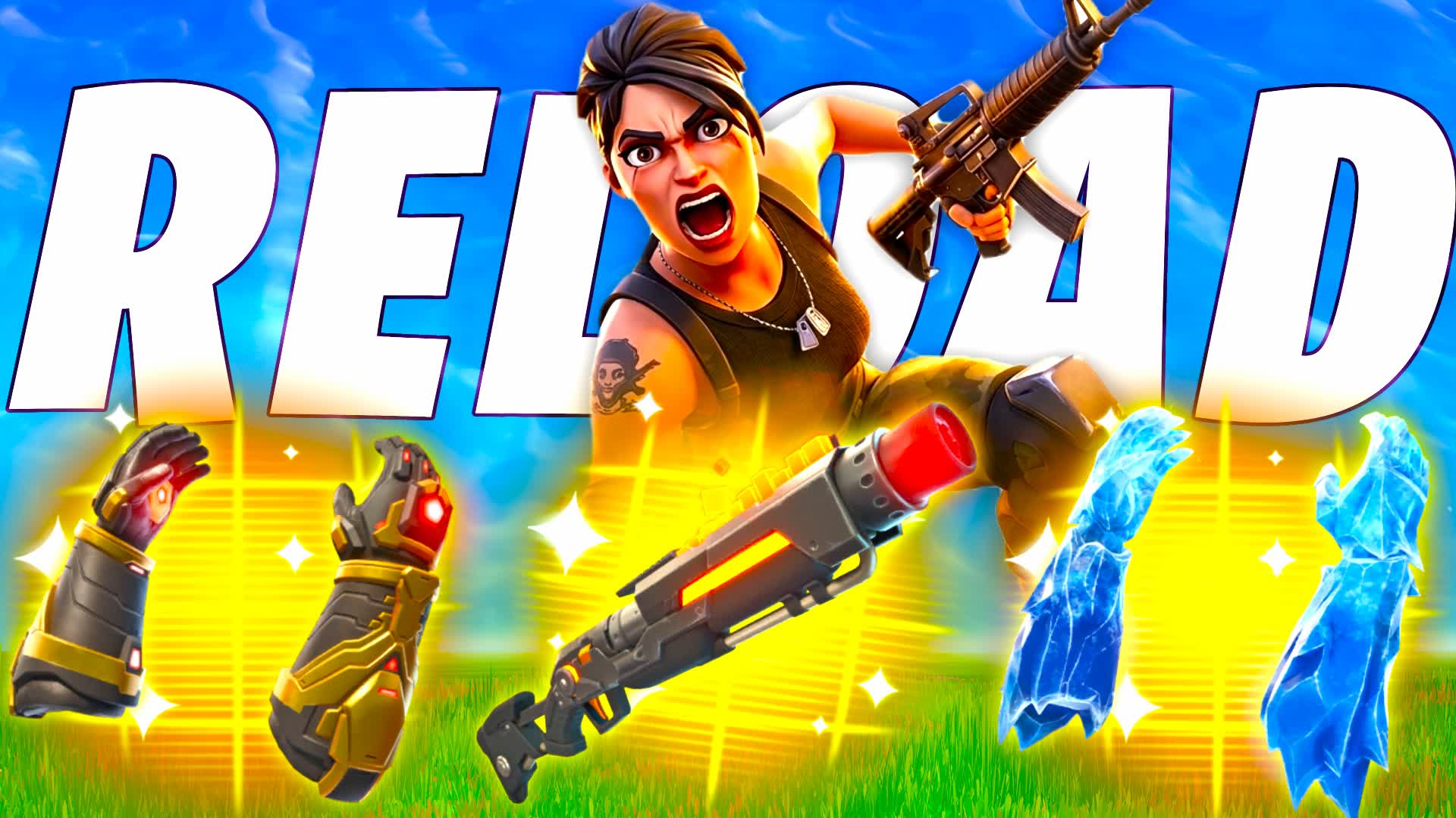 1V1V1 WARS RELOAD - FREE FOR ALL — Fortnite Creative map