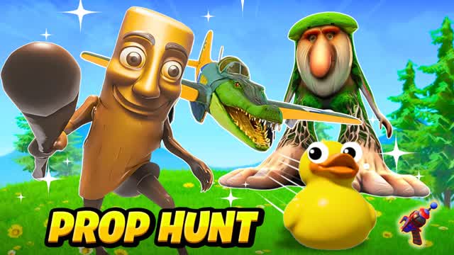 ⭐️ BRAINROT PROP HUNT 🧠 — Fortnite Creative map cover art