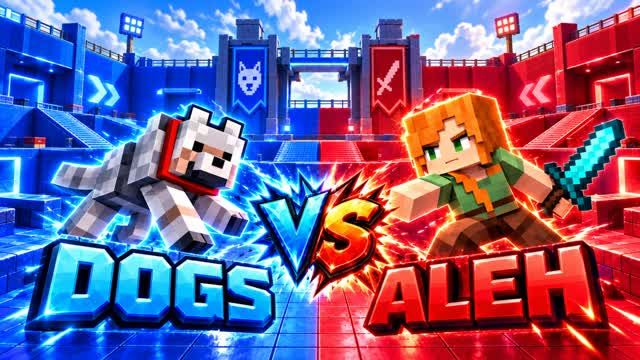 ALEH VS DOGS — Fortnite Creative map
