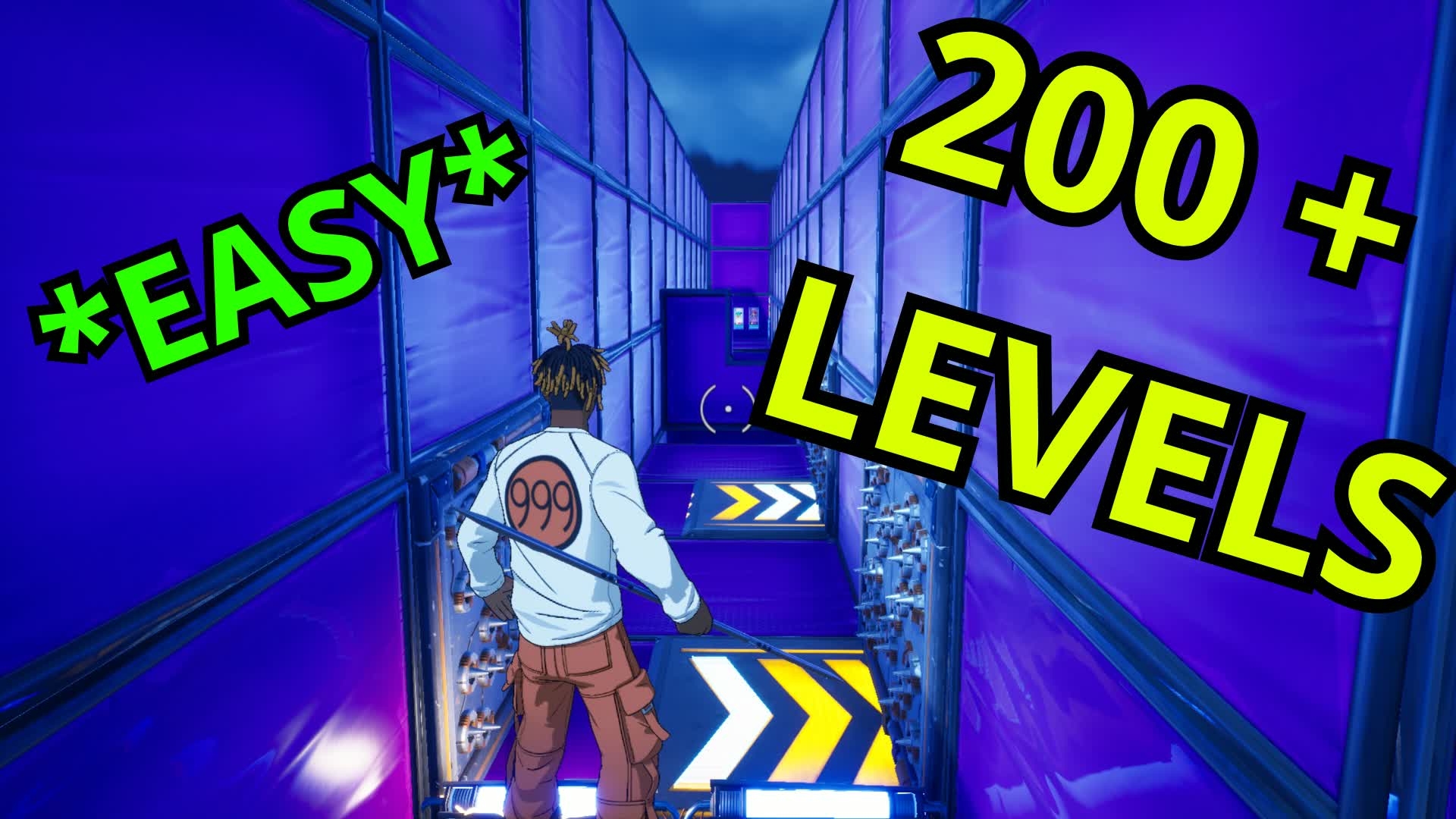 200+ LEVEL EASY PARKOUR — Fortnite Creative map