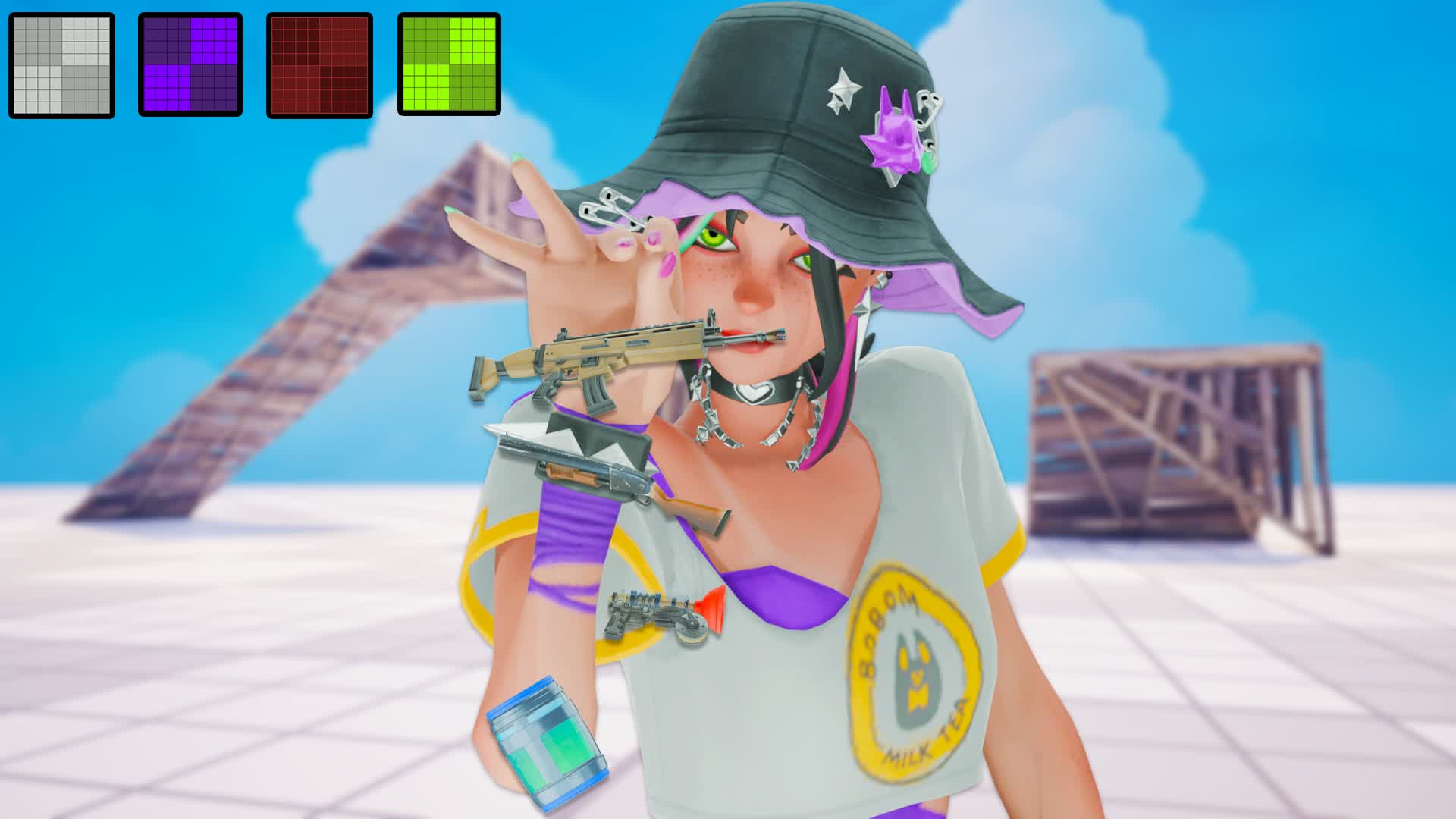 CRAZY GRID RELOAD  🔥🔥 — Fortnite Creative map