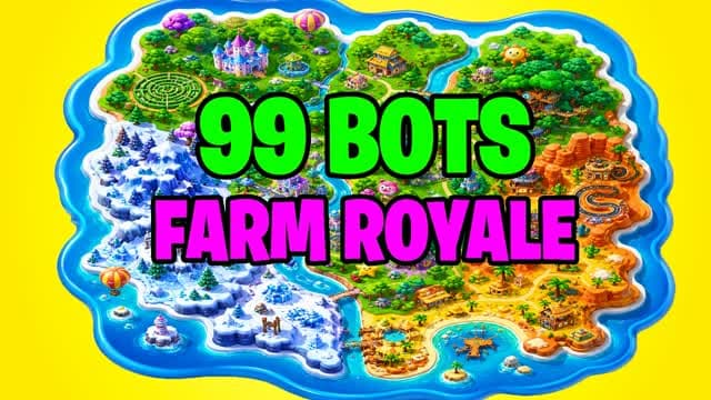 SUPER 99 BOTS ⭐ TMNT ⭐ ALL GUNS ⚔️ FFA — Fortnite Creative map