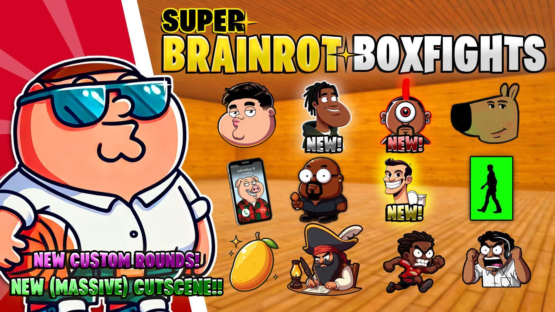 SUPER BRAINROT MEME BOX FIGHTS📦 — Fortnite Creative map
