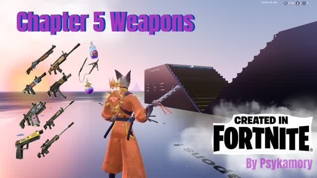 Warm-up Psykamori — Fortnite Creative map cover art