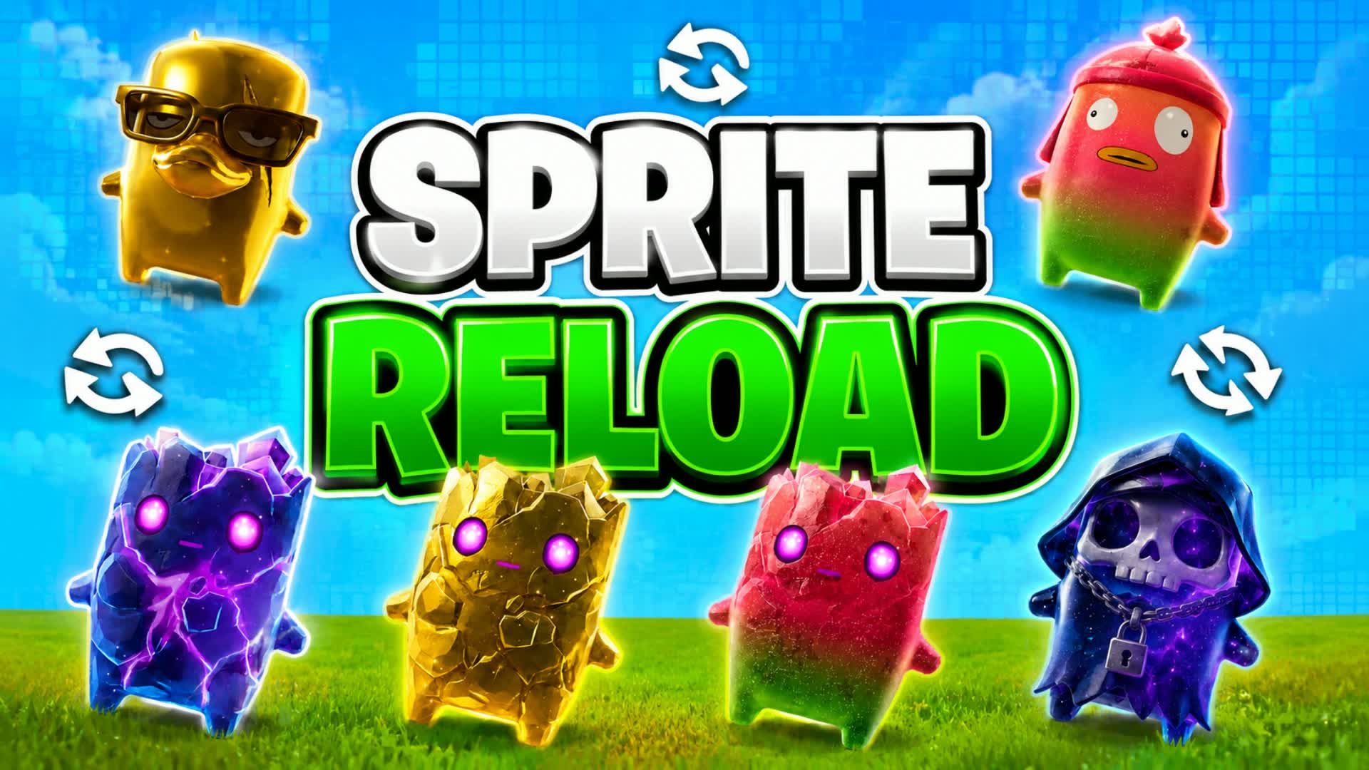 1V1V1 RELOAD SPRITE — Fortnite Creative map