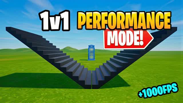 Performance Mode 1v1 🚀 — Fortnite Creative map cover art