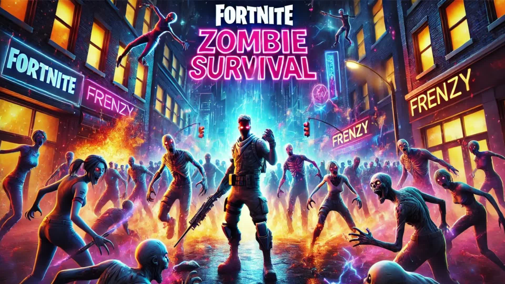 ZOMBIE SURVIVAL — Fortnite Creative map