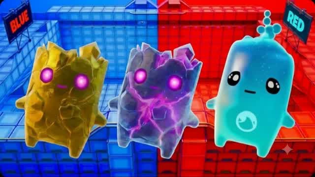 RED VS BLUE 56790164920 — Fortnite Creative map cover art