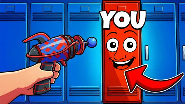 Steal The Brainrot PROP HUNT — Fortnite Creative map