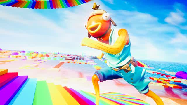 mega easy obby — Fortnite Creative map cover art