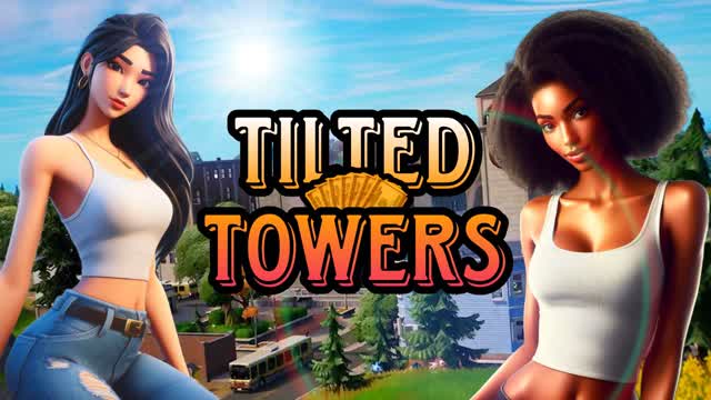 Tilted Towers: City Life Roleplay — Fortnite Creative map cover art