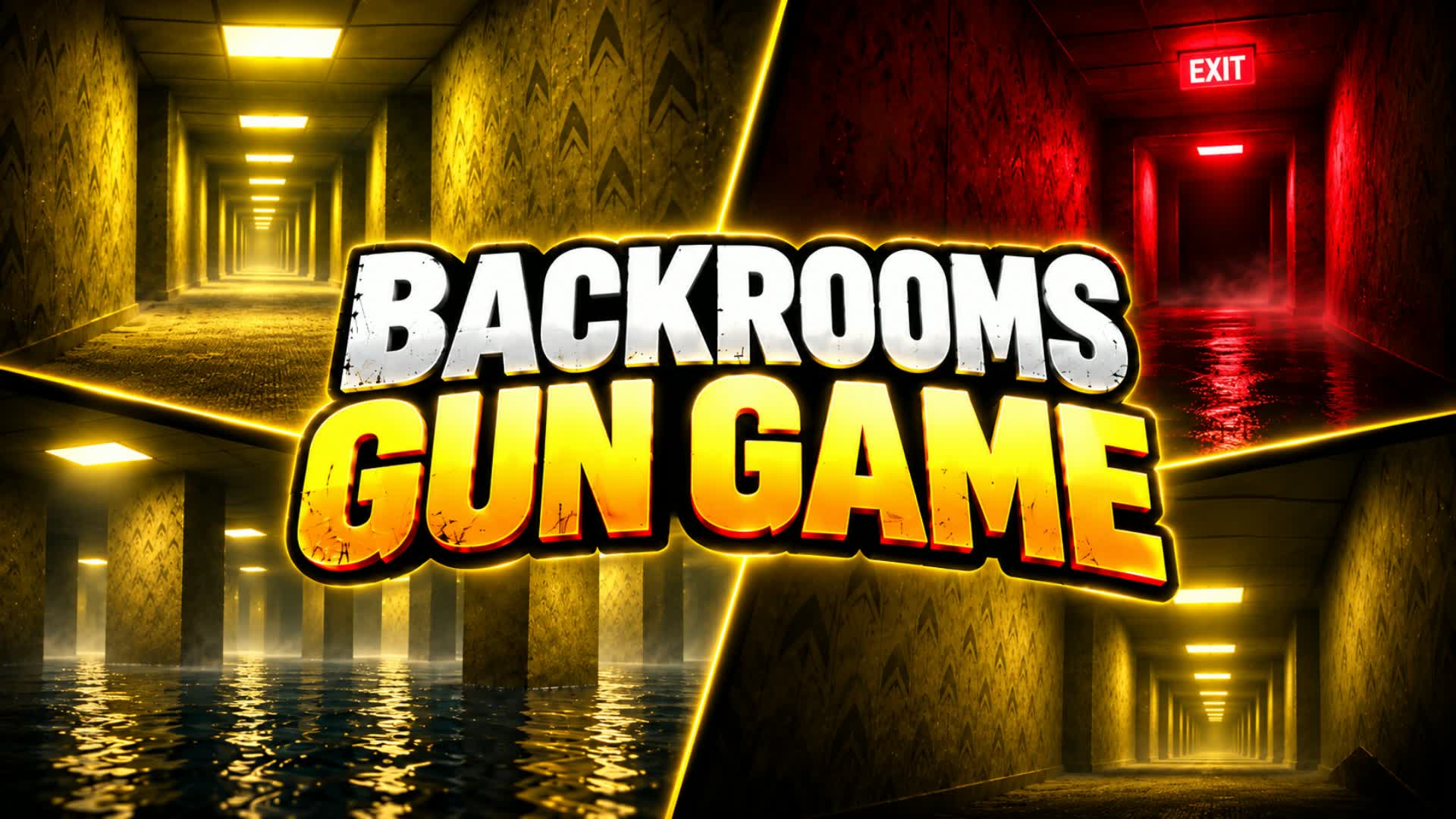 BACKROOMS GUN GAME — Fortnite Creative map
