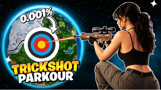 SAN ANDREAS⭐️ SNIPER TRICKSHOT PARKOUR🎯 — Fortnite Creative map