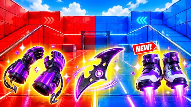 💎 LUXURY RED VS BLUE — Fortnite Creative map