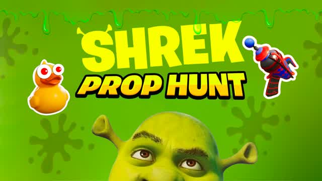 THE SHREK - PROP HUNT💚 — Fortnite Creative map