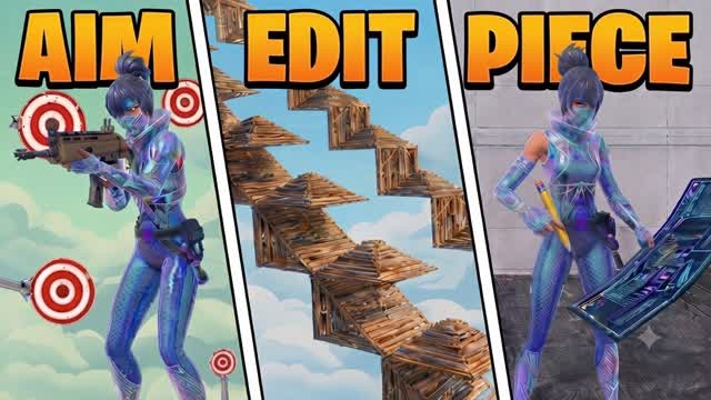 Dnx’s Pro Aim Edit Piece Practice — Fortnite Creative map