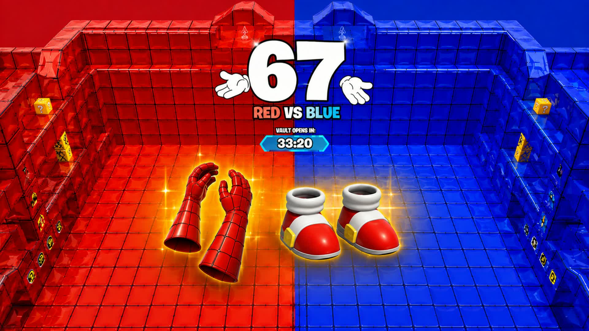 RVB RED VS BLUE SPEED🔴🔵 — Fortnite Creative map