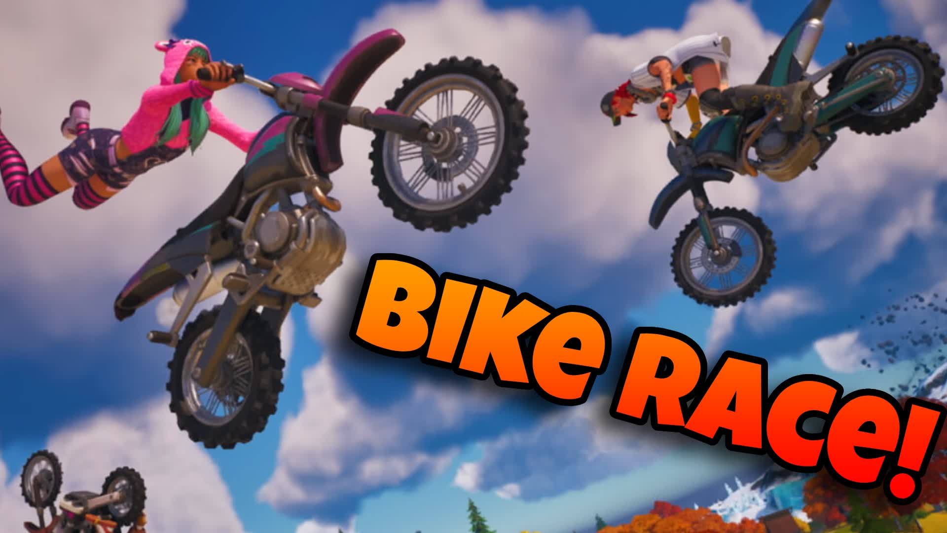 bike race! — Fortnite Creative map