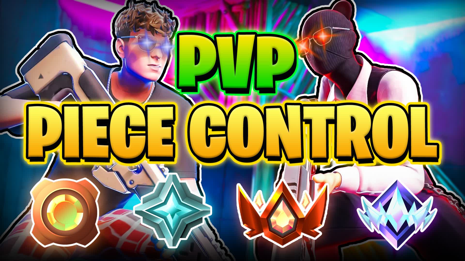 PVP Aim & Piece Control — Fortnite Creative map