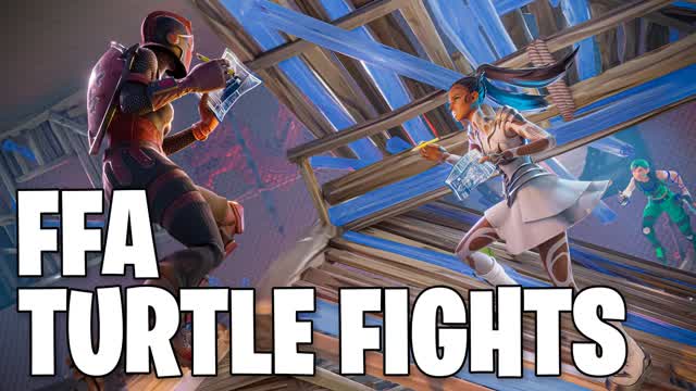MARTOZ TURTLE FIGHTS FFA 📦 — Fortnite Creative map cover art