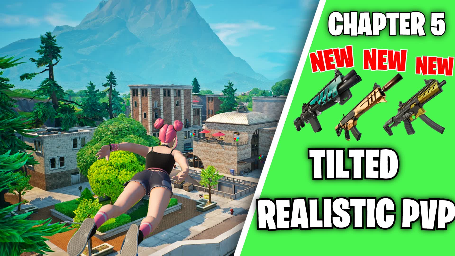 TILTED - REALISTIC PVP - FREE FOR ALL — Fortnite Creative map