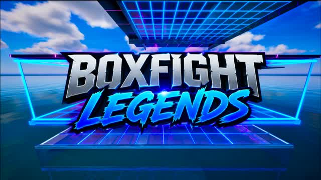 BOXFIGHT LEGENDS — Fortnite Creative map cover art