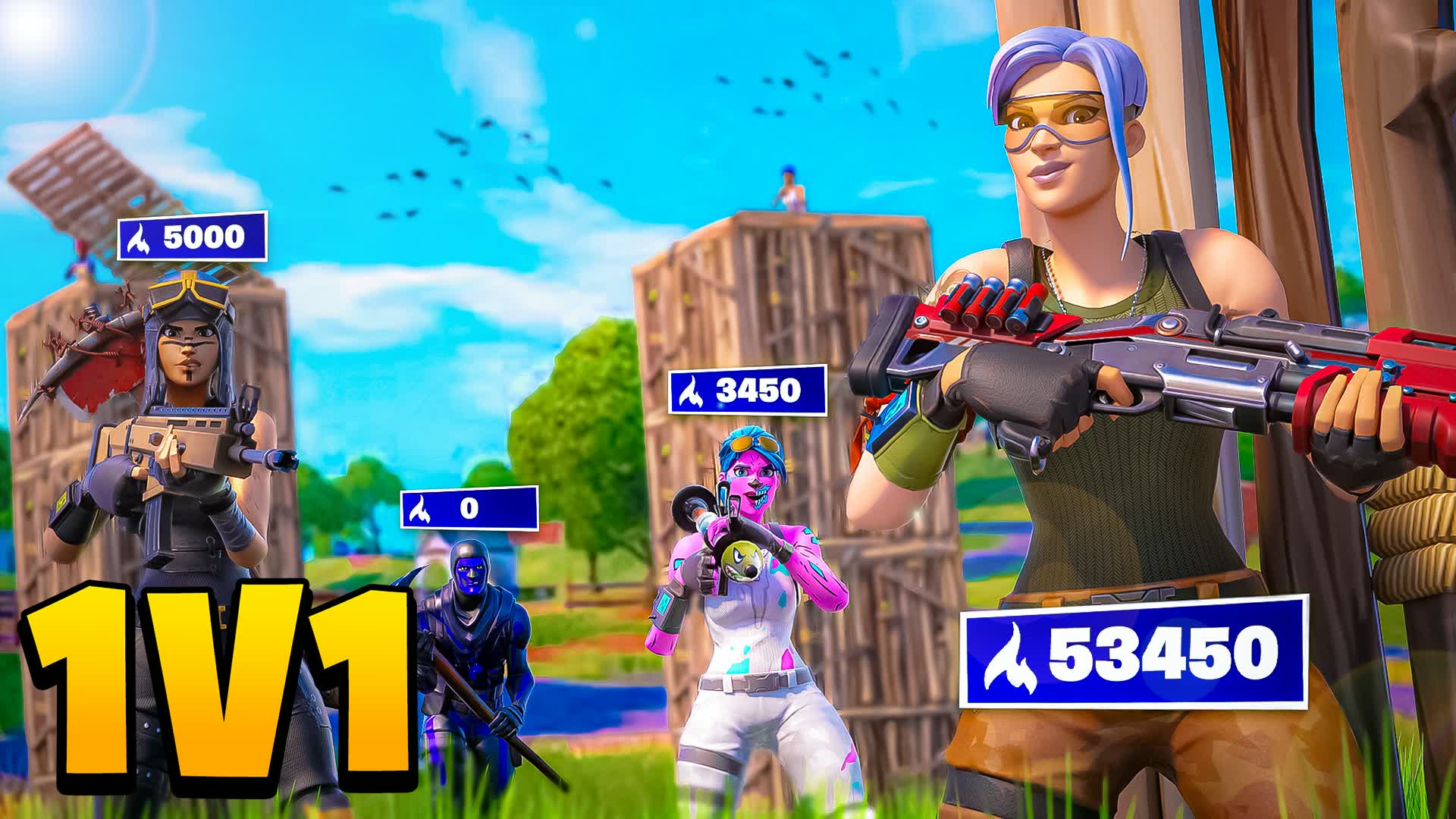 Build Fight 1v1 OG — Fortnite Creative map
