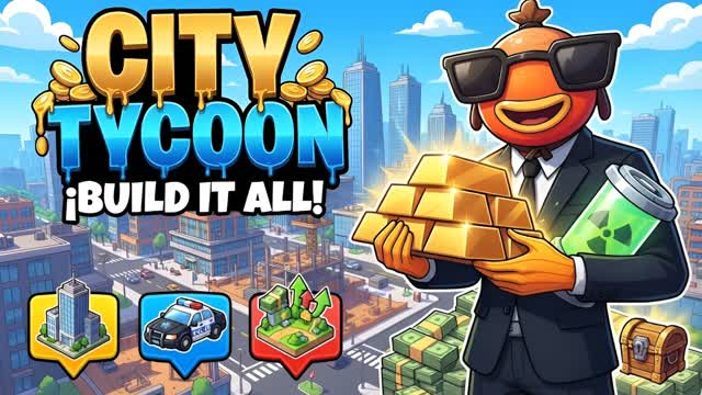 NEW CITY TYCOON 2 — Fortnite Creative map