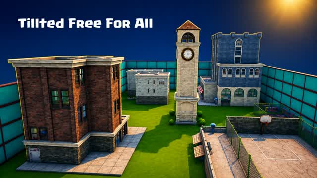 Closed Tillted Towers FFA — Fortnite Creative map