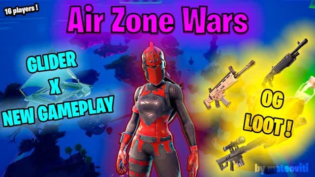 Air Zone Wars — Fortnite Creative map