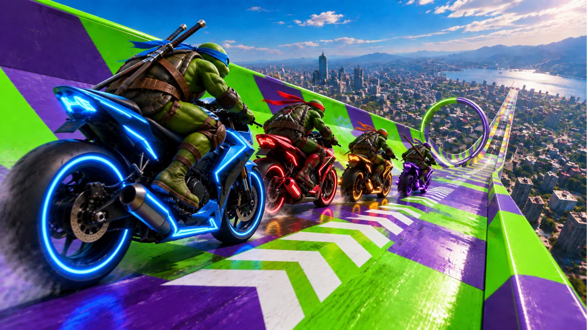 FUN RAMP - CAR GAME — Fortnite Creative map