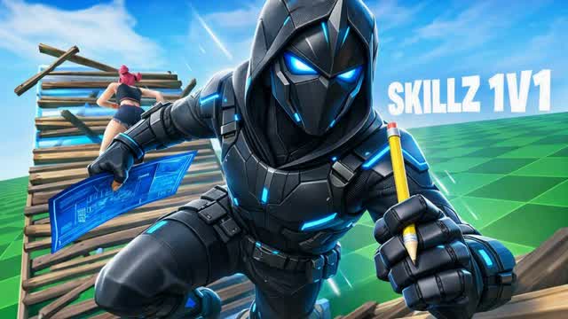 SKILLZ 1V1 BUILD FIGHTS (200 PUMPS) — Fortnite Creative map
