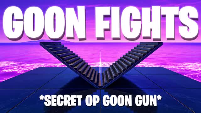 1v1 Goon Fights (Secret Goon Gun!) — Fortnite Creative map cover art