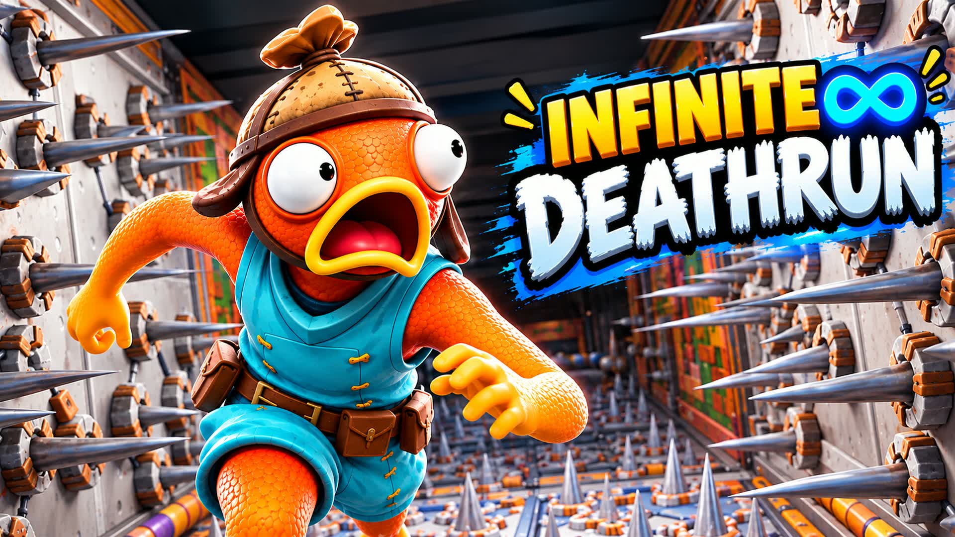 ♾️INFINITE DEATHRUN ⭐ [PARKOUR] — Fortnite Creative map