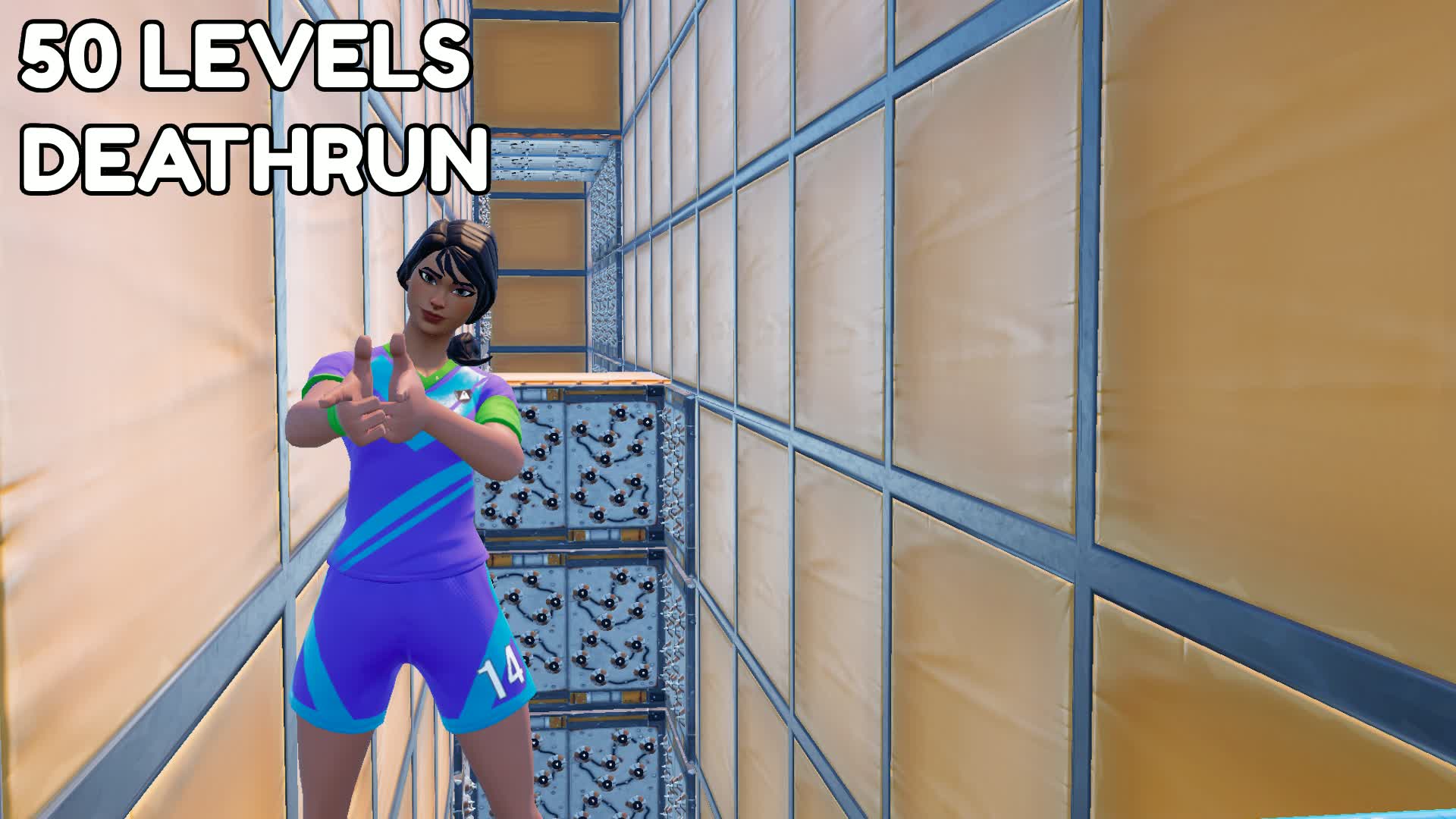 50 LEVEL DEATHRUN 1.0 — Fortnite Creative map