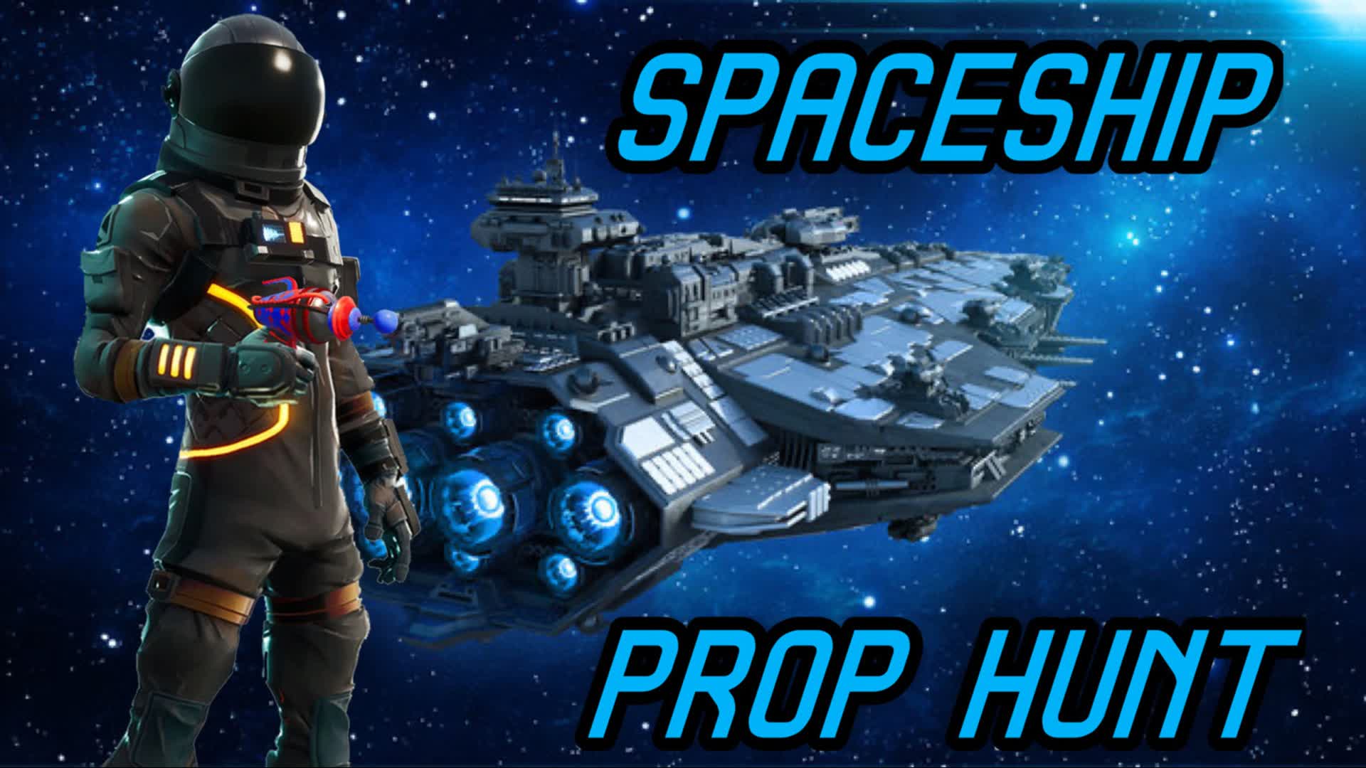 Spaceship Prop Hunt — Fortnite Creative map