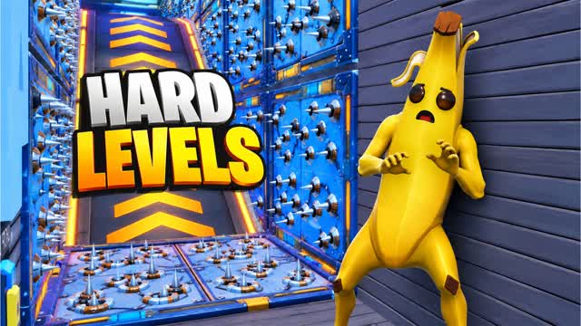 Hard Deathrun 16 Challenging Levels — Fortnite Creative map