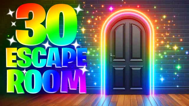 ⭐ 30 Escape Room — Fortnite Creative map cover art