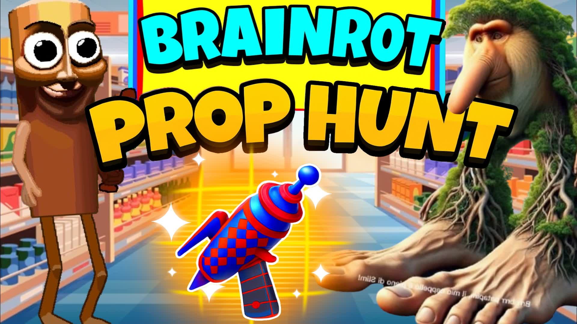 MEGA BRAINROT PROP HUNT 🧠 — Fortnite Creative map