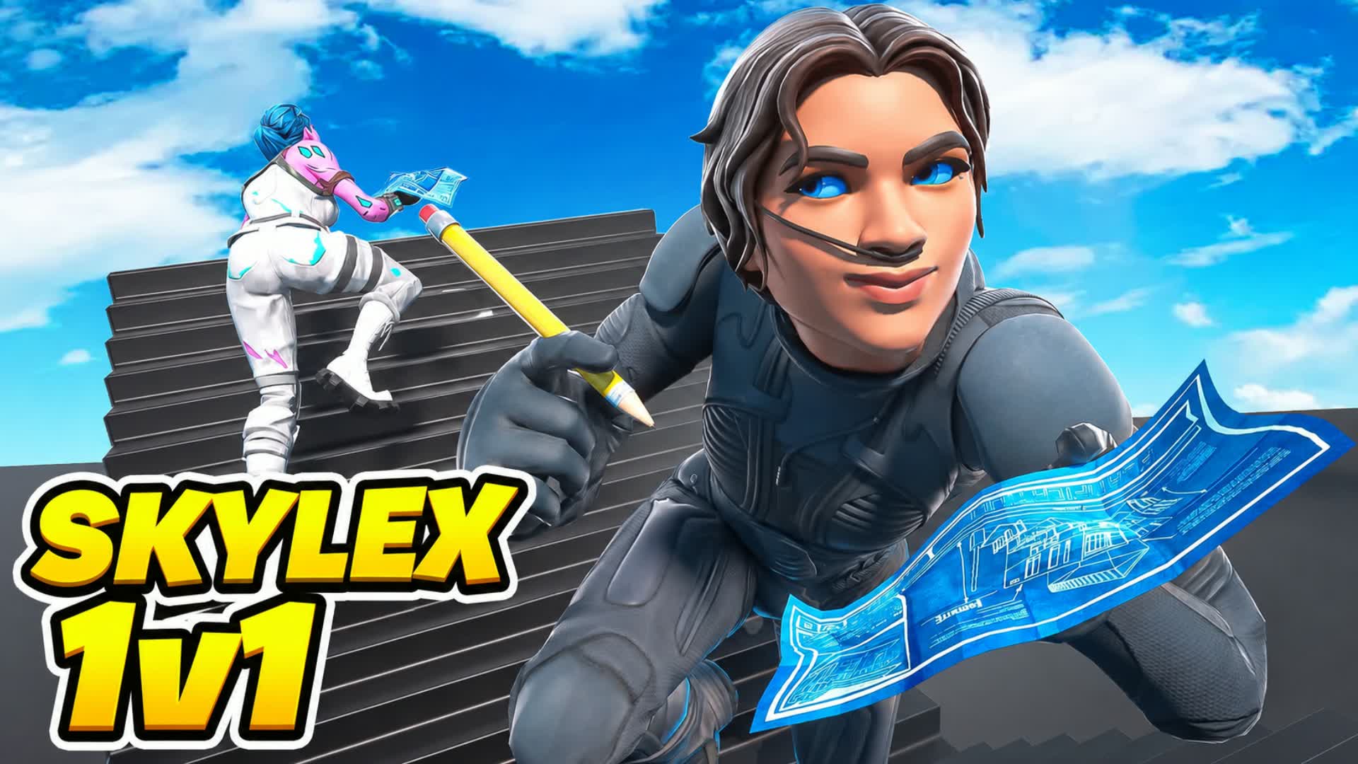 1v1 Build Fights [SKYLEX] — Fortnite Creative map