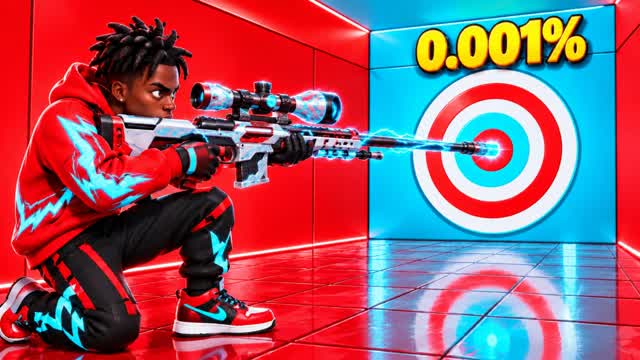🎯 ISHOWSPEED TRICKSHOT — 99 Levels ⚡ — Fortnite Creative map cover art