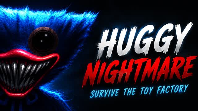 THE NIGHTMARE HUGGY — Fortnite Creative map cover art