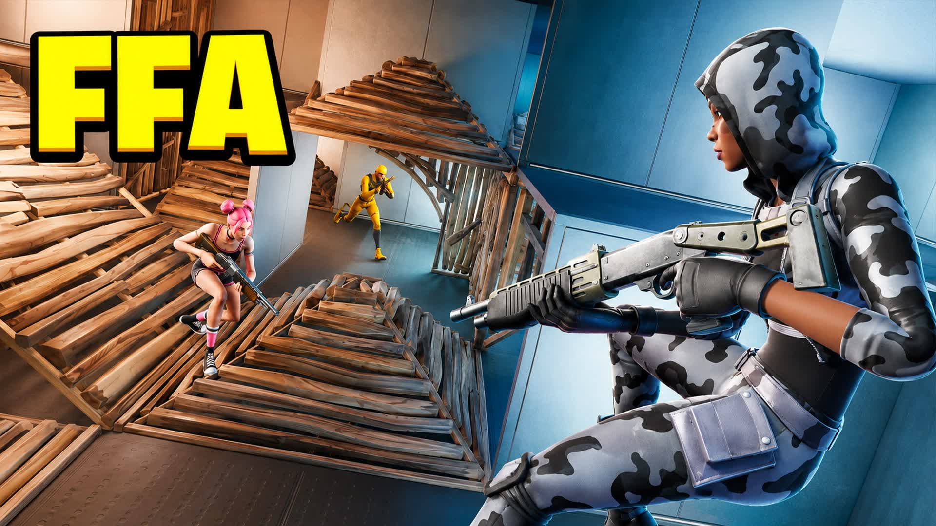 Korapikou Turtle Fights FFA 📦 — Fortnite Creative map