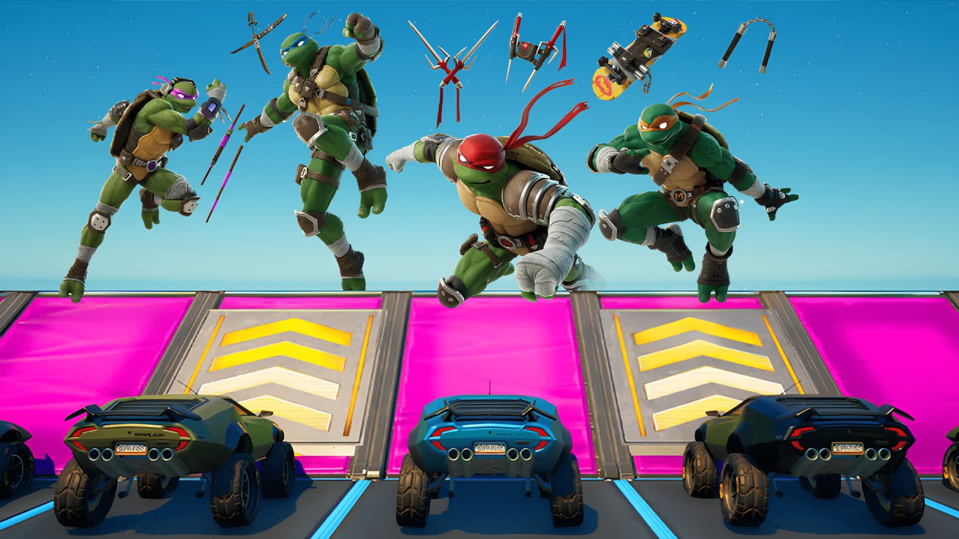 TMNT Zombie Zone — Fortnite Creative map