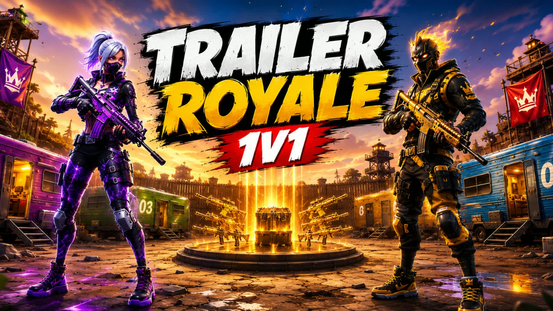 Trailer Royale — Fortnite Creative map