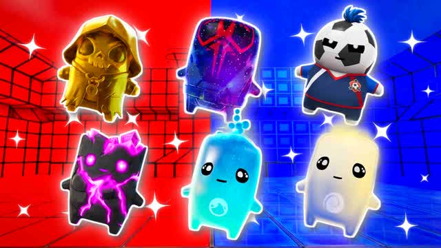 RED VS BLUE HOTSHOT RAY 🔴🔵 — Fortnite Creative map
